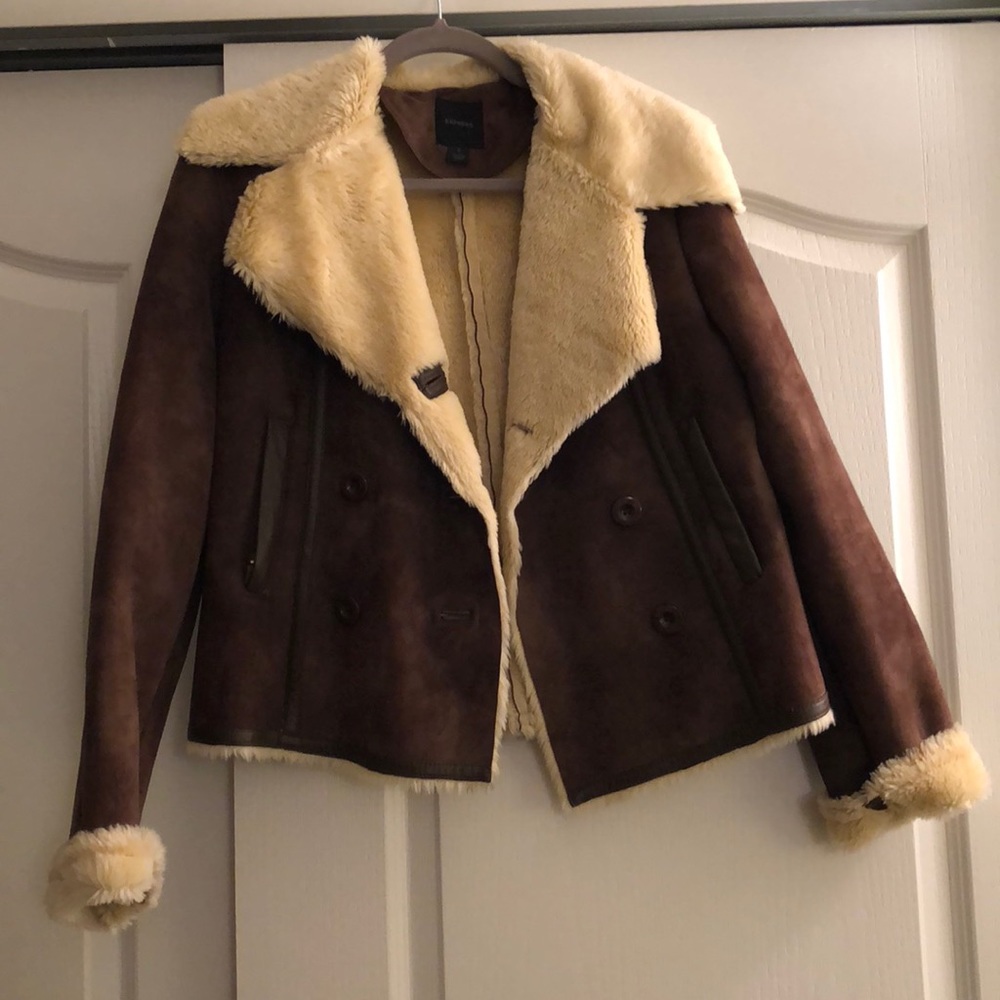 Express Suede Fleece Lined Jacket